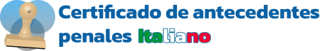 Certificado de antecedentes penales italiano